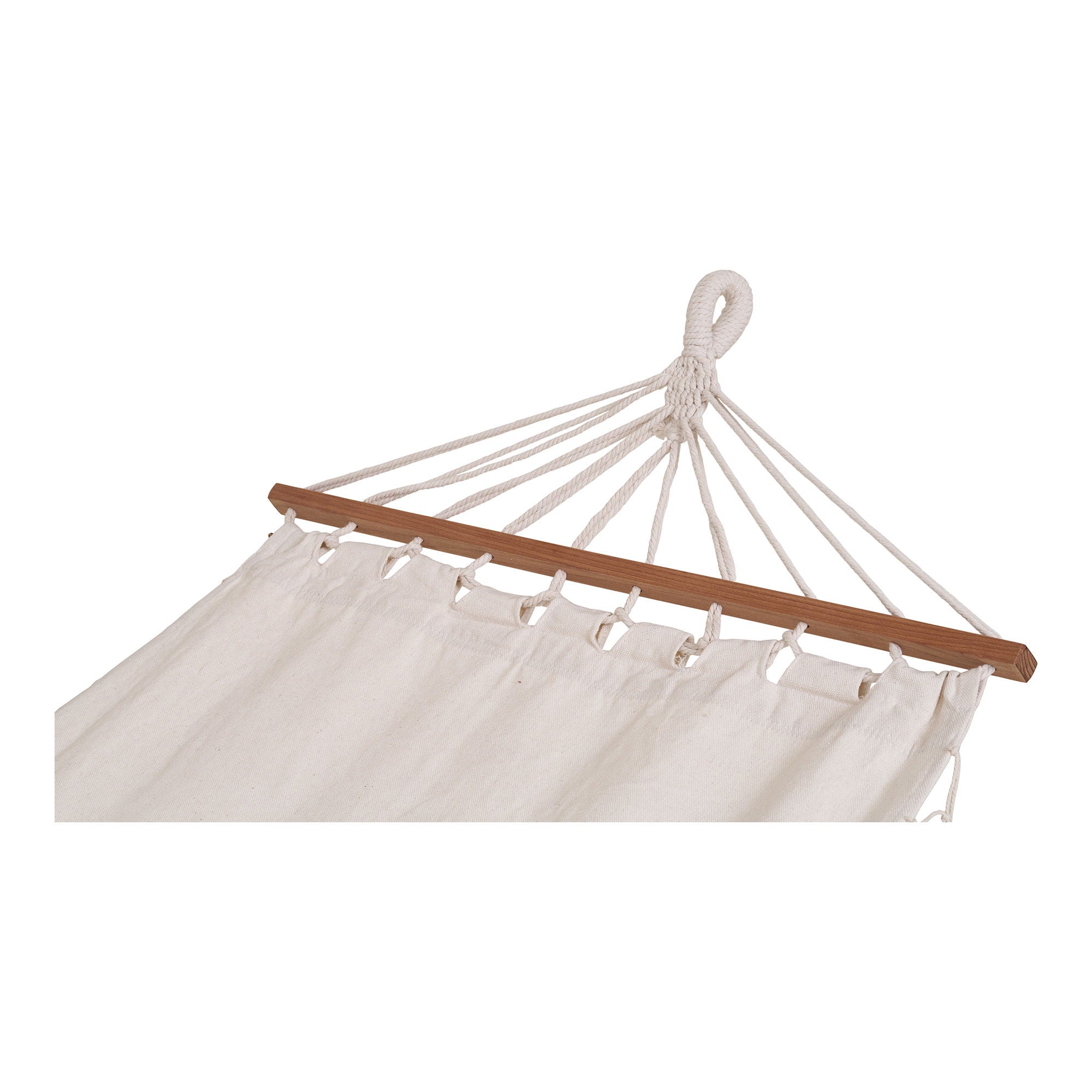 Edessa Hammock - Hammock, polyester/cotton, larch, off white